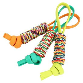 【ROOP】ループノッティー タグ 犬用 おもちゃ デンタルケア ゴム コットンロープ 丈夫 ビタミンカラー