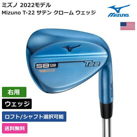 ミズノ 「 T-22 ブルー イオン ウェッジ 右利き用 NS Pro 」 Mizunoゴルフクラブ 正規品 新品 業界最安値に挑戦 ゴルフバッグ メンズ レディース カスタムクラブ