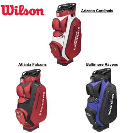 ウィルソン 「 NFL カートバッグ 」 Wilsonゴルフクラブ 正規品 新品 業界最安値に挑戦 ゴルフバッグ メンズ レディース カスタムクラブ