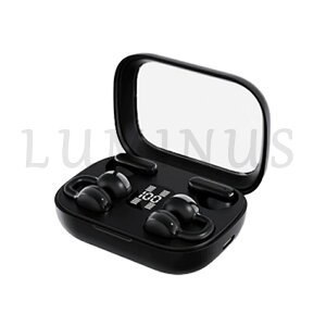 2 in 1 �w�b�h�z�� ���C�����X bluetooth ���C���[�N���b�v�^ �J�i���^ �R���p�N�g �y�ʐ݌v �f�U�C�� �O���捞���[�h ���i���ʘb �}���[�d �ő�30���ԍĐ� �}���`�|�C���g USB Type-C�[�d �}�C�N��