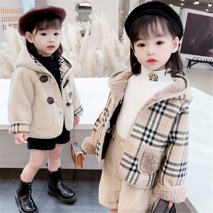 楽天市場】ボアジャケット 子供 ボアコート ダッフルコート ジャケット 