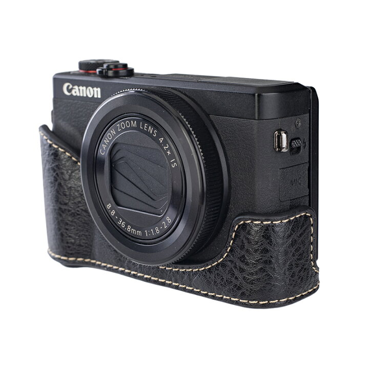 楽天市場】CANON G7X III ケース レザーケース CANON G7X 3 専用カメラ 