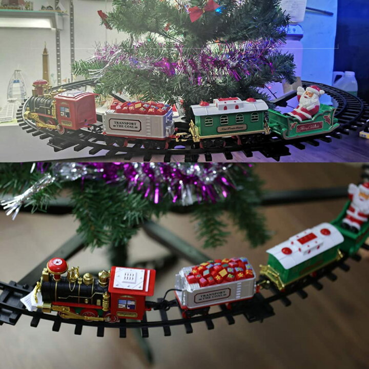 楽天市場】電車 おもちゃ クリスマス トレイン電気玩具 クリスマス 