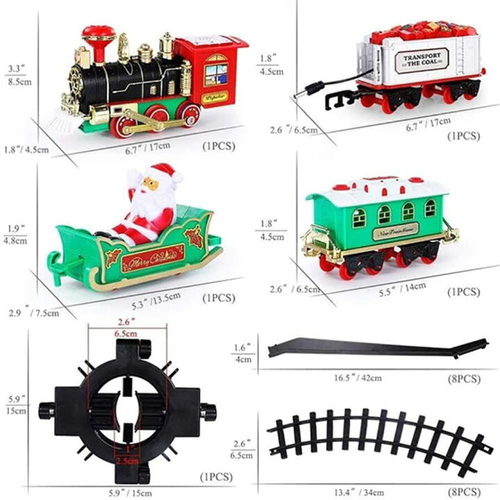 楽天市場】電車 おもちゃ クリスマス トレイン電気玩具 クリスマス 