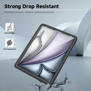 iPad Air 11in 13in (M2)2024 ���S �h�� �h�o �ϏՌ� �P�[�X IP68 �ϐ� �h�� �����x ���� �g�C�� �L�b�`�� ���� �^�u���b�g iPad �A�C�p�b�h �����C ���ӂ� ����\ ���g�� ���� �f�� ���y �L�b�`�� �䏊 