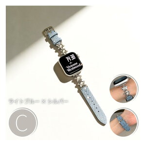 Apple Watch �o���h �f�j�� ���^���� �p�[�� ������� ���킢�� ������ ���f�B�[�X �x���g �A�b�v���E�H�b�` �o���h Series 11/10/9/8/7/6/5/4/3/SE �Ή� 38mm 40mm 41mm 42mm 44mm 45mm 49mm �אg �t�@�b�V���� ��l