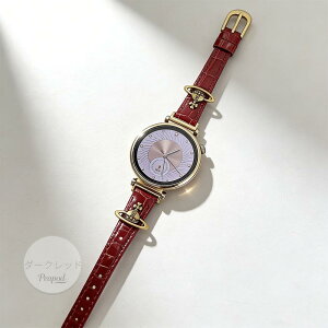 �y����������zHUAWEI �X�}�[�g�E�H�b�` HUAWEI Band Fit3/4/4PRO�Ή�8/9/10�Ή� 18/20/22mm �Ή� �h�� Vivienne Westwood�� �y���`���[���t���N���R�_�C�����U�[�E�H�b�`�o���h HUAWEI�Ή� ������ �ւ��x���g 