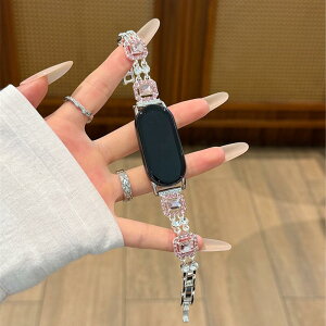 �V���I�~ Xiaomi Smart Band 10/9/8/8Pro/9Pro Redmi Watch4/5 �Ή� �X�N�G�A�N���X�^�� ���C���X�g�[�� �����o���h ���f�B�[�X �G���K���g ������� �H��s�v �����^�b�` ���� ���������o���h �L���L���N