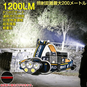 wbhCg LED 1200[ [d ނ h y h 8_[h Ɠ oR ނ jO ނ AEghA Cg ЊQ΍ d 18650^obe[ t A_6 Ǝ