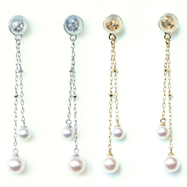 楽天市場】あこや真珠 キャッチピアス バックピアスキャッチ 3.5mm-4mm 