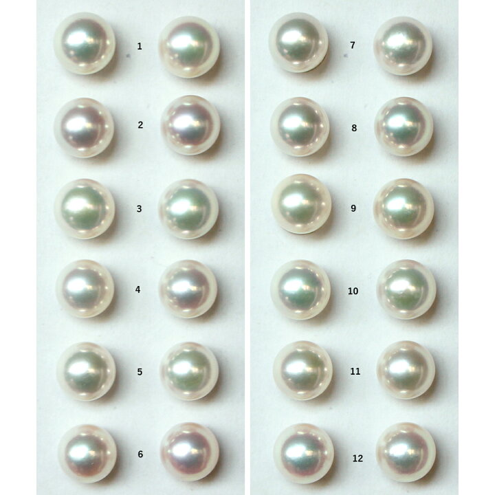 楽天市場】【花珠落ち】【卸直販】アコヤ真珠 ピアス 9mm-9.5mm 真珠 