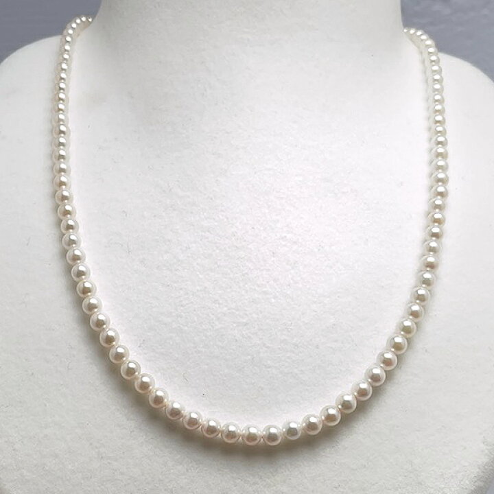 楽天市場】あこや真珠 ネックレス・ベビーパールネックレス 4〜4.5mm 