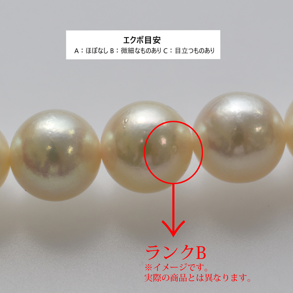 楽天市場】SV アコヤ真珠 無調色 ロングネックレス P 約7.0mm 約100cm