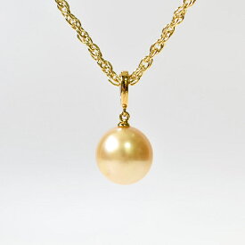 SV 白蝶真珠 ナチュラルゴールデンカラー デザインネックレス P約13.0mm 約70cm / ゴールド ペンダント 揺れる シルバー チェーン テリ お出かけ オフィス 通勤 華やか エレガント 上品 きれいめ 大珠 長め 1珠
