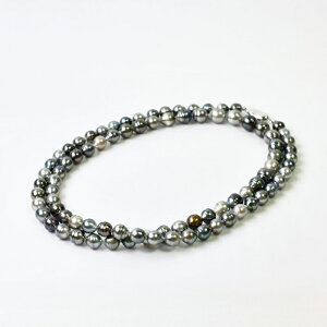 南洋黒蝶真珠バロックパールネックレス 9.0〜14.0mm約61.6g#0699 楽天