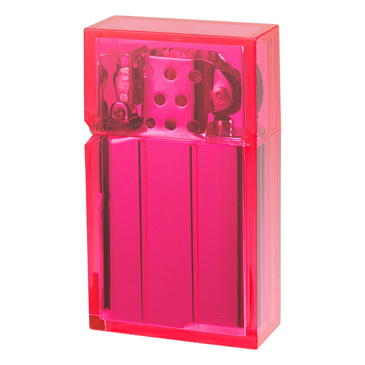 楽天市場】TSUBOTA PEARL HARD-EDGE PETROL LIGHTER CLEAR PINK/ 坪田 