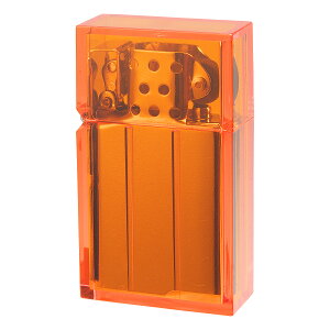 TSUBOTA PEARL HARD-EDGE PETROL LIGHTER CLEAR ORANGE/ �ؓc�p�[�� �n�[�h�G�b�W �I�C�����C�^�[ �N���A �I�����W ���{�� 2-21001-27