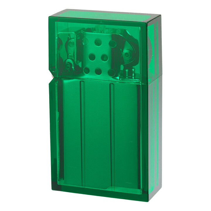 楽天市場】TSUBOTA PEARL HARD-EDGE PETROL LIGHTER CLEAR GREEN/ 坪田 