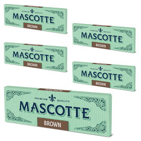 Mascotte マスコット ブラウンペーパー レギュラー 50枚入×5冊パック スローバーニング 7-65001-70