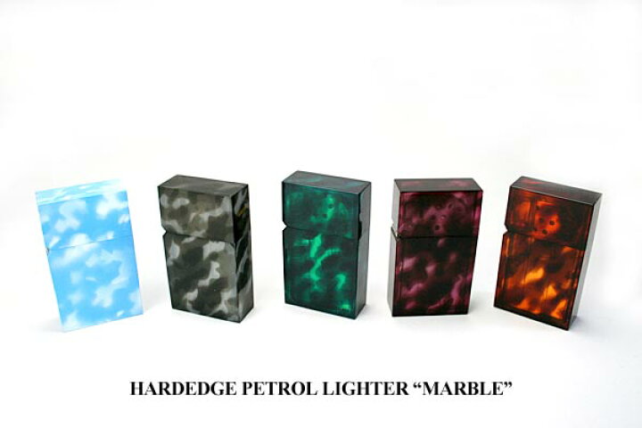 楽天市場】HARDEDGE MARBLE PETROL LIGHTER/ハードエッジ マーブル 