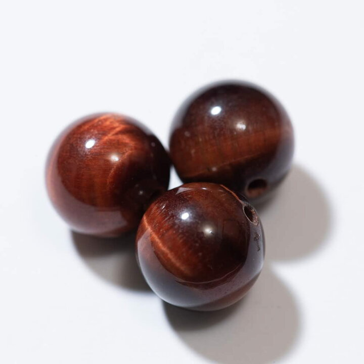 楽天市場】【国内検品済み】天然石 レッドタイガーアイ 赤虎目石 10mm  