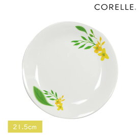 パール金属公式 コレール 中皿 プレート 皿 割れにくい 軽量 電子レンジ対応 オーブン対応 食洗機対応 ノーブルイエロー J108-NBY CP-9158