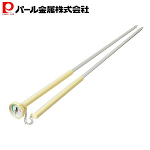 パール金属公式 油温度計付 天ぷら フライ用 菜箸 はし ハシ 揚げ物 油 温度 熱 温度計 時間 測り方 火加減 揚箸 箸 衣 便利小物 C-3505