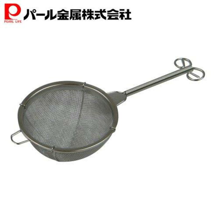 楽天市場】パール金属公式 業務用 18-8 共柄 茶漉し Wアミ (中) C-9584 