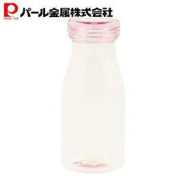 【1月25日抽選で100%ポイントバック】 パール金属公式 水筒 ボトル 450ml クリアピンク プラスチック製 アクアボトル クリアアシスト HB-3722