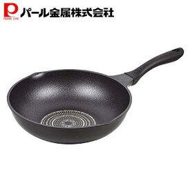 【マラソン限定10%OFF！】 パール金属公式 フライパン ブラック 28cm ダイキャスト IH対応いため鍋 メガストーンコーティング HB-4426 PFOS PFOA フリー