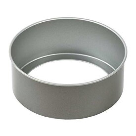 【超ポイントバック祭中ポイント5倍！】 パール金属公式 デリッシュキッチン ホールケーキ型 12cm 15cm 12センチ 15センチ 底取れ式 ふっ素加工 セパレート グレー ケーキ型 DELISH KITCHEN