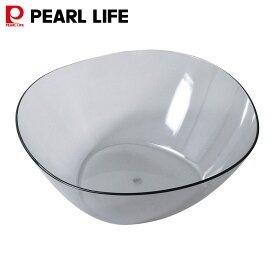 【1月25日抽選で100%ポイントバック】 パール金属公式 湯おけ 桶 風呂 バス 日本製 ライトグレー バスアクリア HC-188