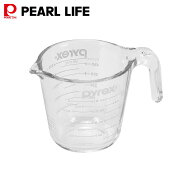 パール金属公式 PYREX パイレックス メジャーカップ 500ml 耐熱ガラス オーブン対応 電子レンジ 食洗機対…