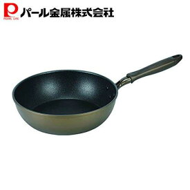 【マラソン限定10%OFF！】 パール金属公式 極深 フライパン 26cm IH対応 ロングライフメガストーンII HB-5880 PFOS PFOA フリー