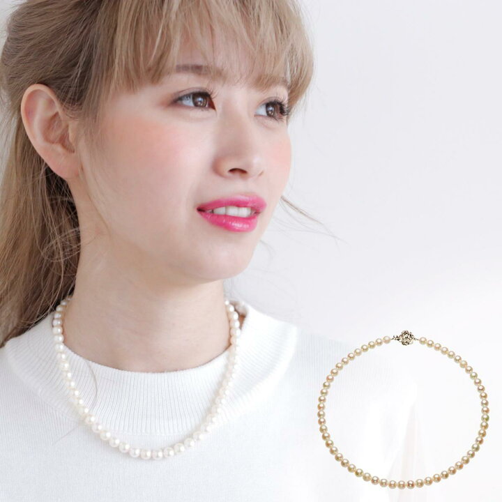 楽天市場】パール ネックレス アコヤ あこや真珠 本真珠 フォーマル  
