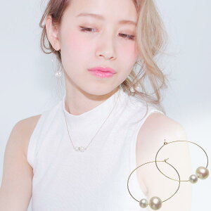 パールピアス 高級 淡水真珠 フープ ピアス 8.0mm-9.5mm 14金 ゴールド フィールド K14GF 結婚式 カジュアル 揺れる フック 大ぶり 大珠 プレゼント ギフト 6月誕生石真珠