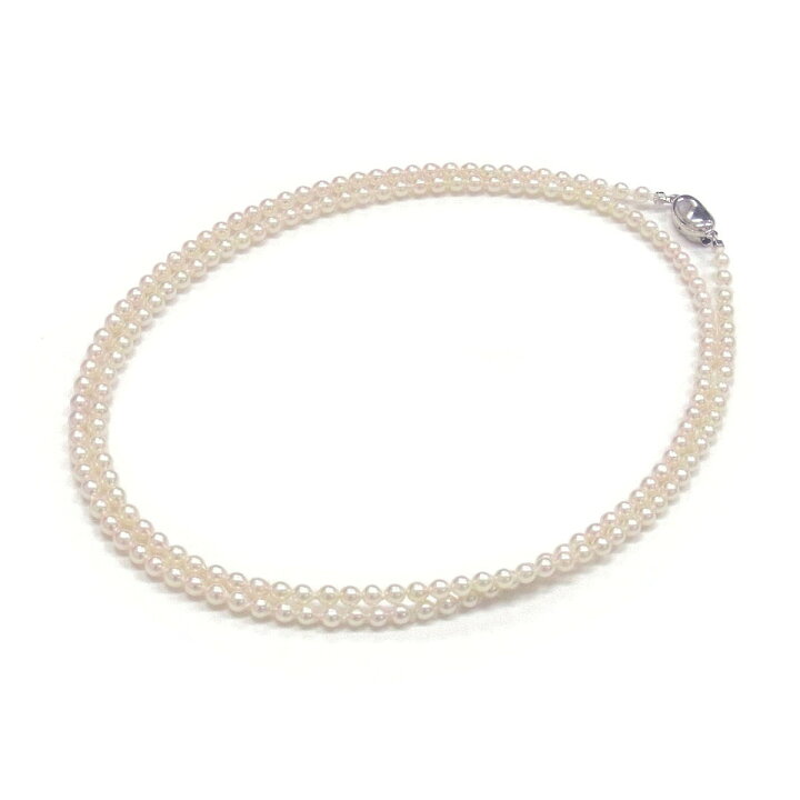 楽天市場】アコヤ真珠 ベビーパールロングネックレス 3.5-4mm 70cm 