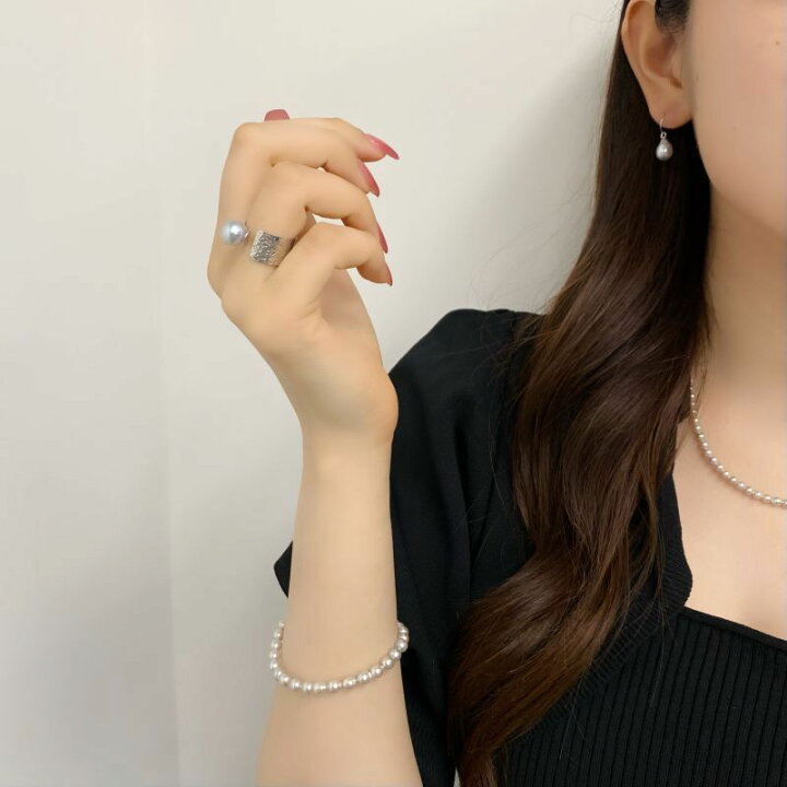 楽天市場】アコヤ真珠 バロックパールブレスレット 5-5.5mm 