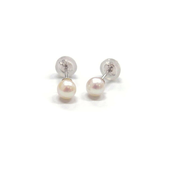楽天市場】アコヤ真珠 ベビーパールピアス イヤリング 4-4.5mm 