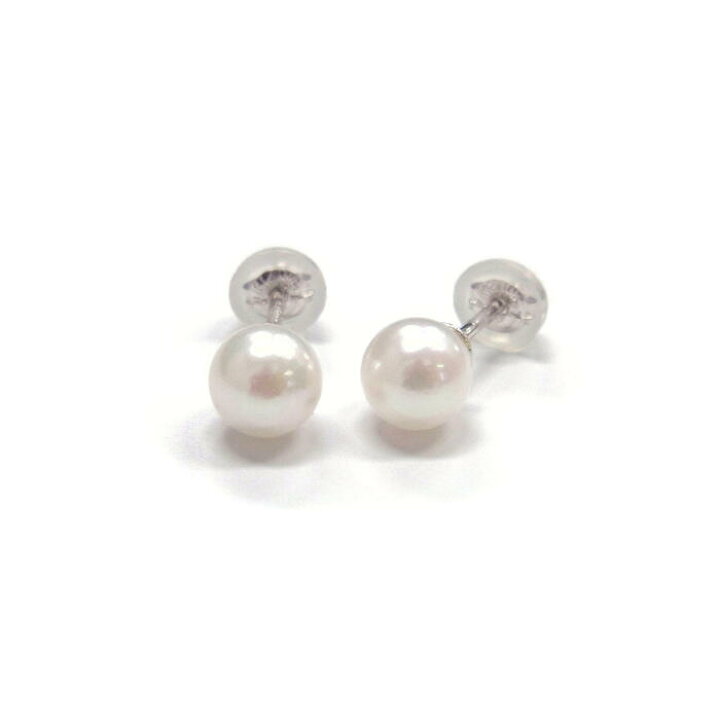 楽天市場】アコヤ真珠 ベビーパールピアス イヤリング 5-5.5mm 