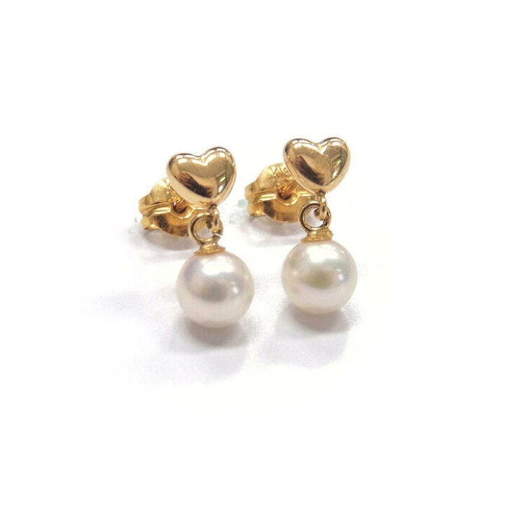 楽天市場】アコヤ真珠 ベビーパールピアス 4.5-5mm ホワイト  