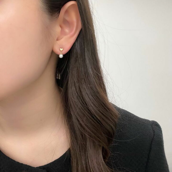 楽天市場】アコヤ真珠 ベビーパールピアス 4.5-5mm ホワイト 