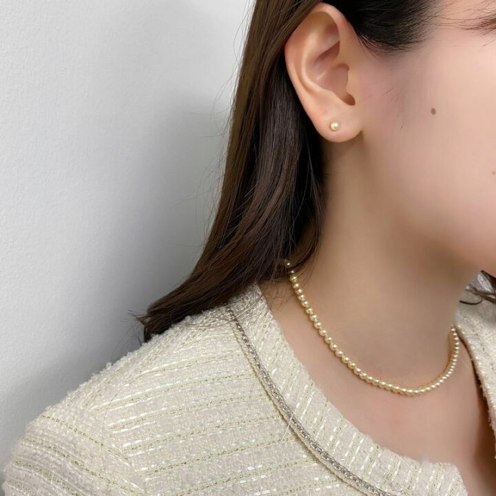 楽天市場】アコヤ真珠 ベビーパールピアス イヤリング 3.5-4mm 