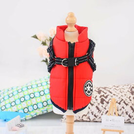 犬服 冬 ベスト ダウン ドッグウェア 防寒 ペットウェア ペット服