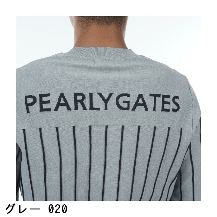楽天市場】パーリーゲイツ PEARLY GATES ピンストライプ柄セーター  