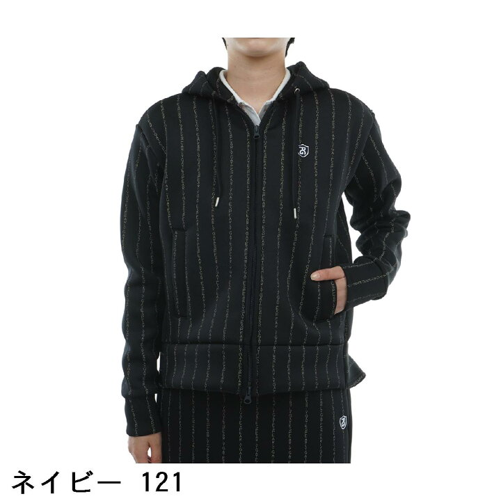 パーリーゲイツ セットアップ ストライプ ネイビー （PEARLY GATESの 