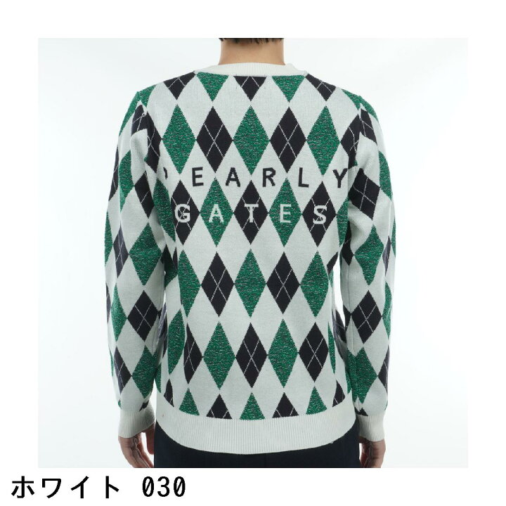 楽天市場】パーリーゲイツ PEARLY GATES 3色Wジャカード+地柄 ロゴ  