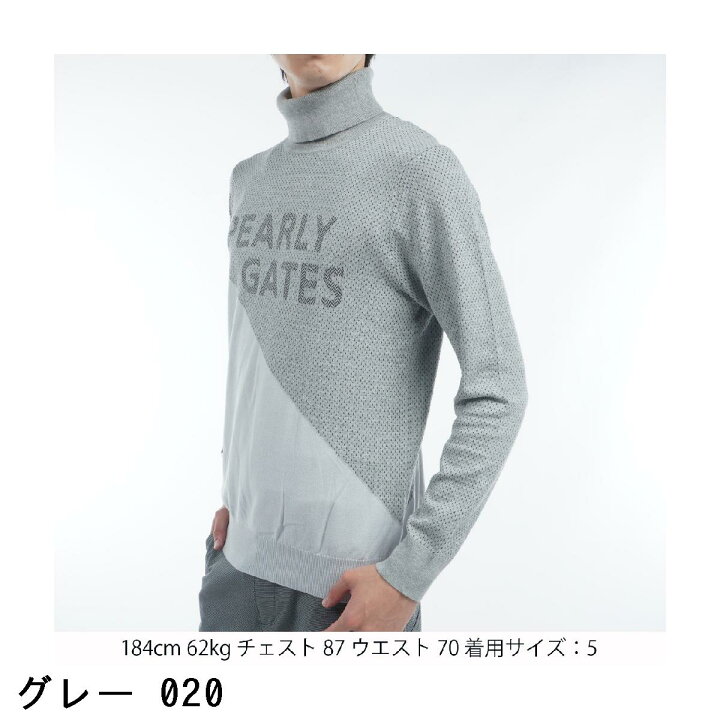 楽天市場】パーリーゲイツ PEARLY GATES カシミヤタッチコットン  
