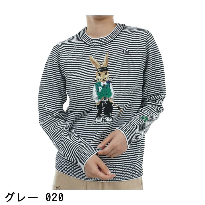 楽天市場】パーリーゲイツ PEARLY GATES GOLFラビット柄 インターシャ 
