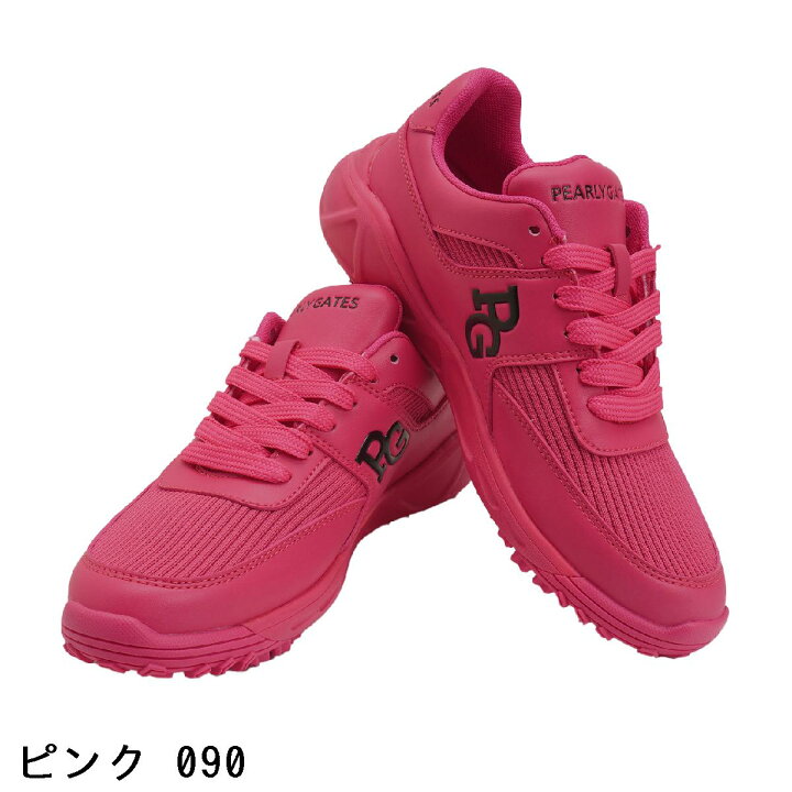 楽天市場】パーリーゲイツ PEARLY GATES PINKローカット スパイクレス 